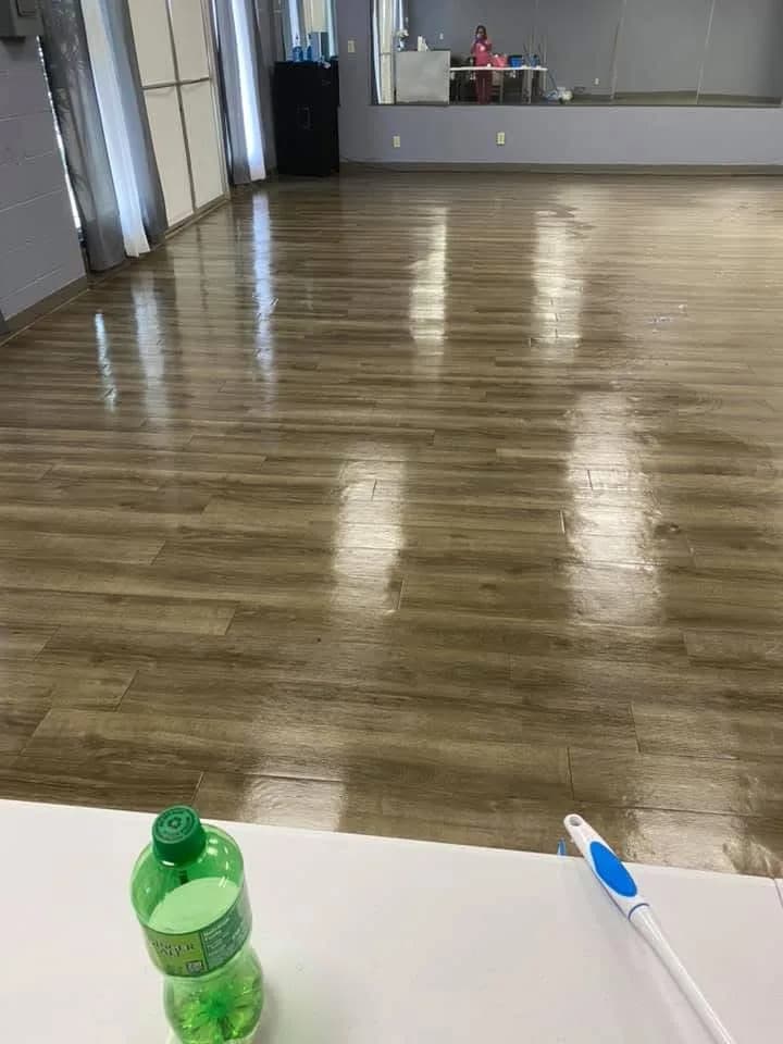 Residential interior after a Smith Girls clean